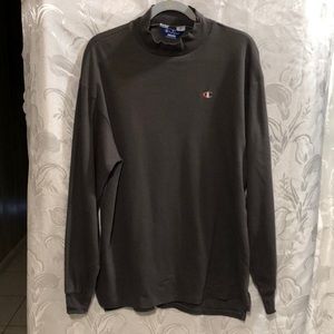 CHAMPION GRAY LONG SLEEVE SHIRT